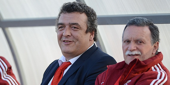 Benfica's youth team coach